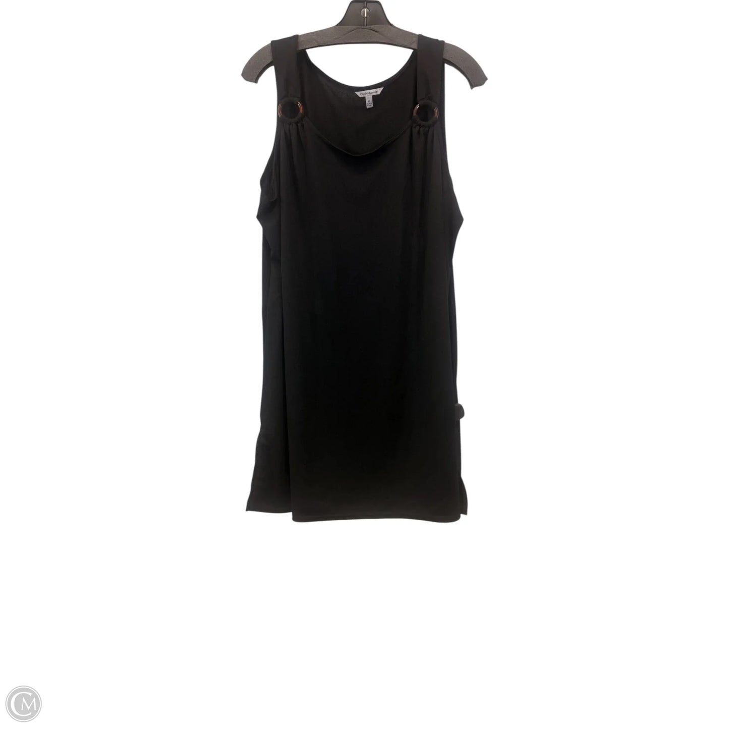 Swimwear Cover-up By Croft And Barrow In Black, Size: Xl