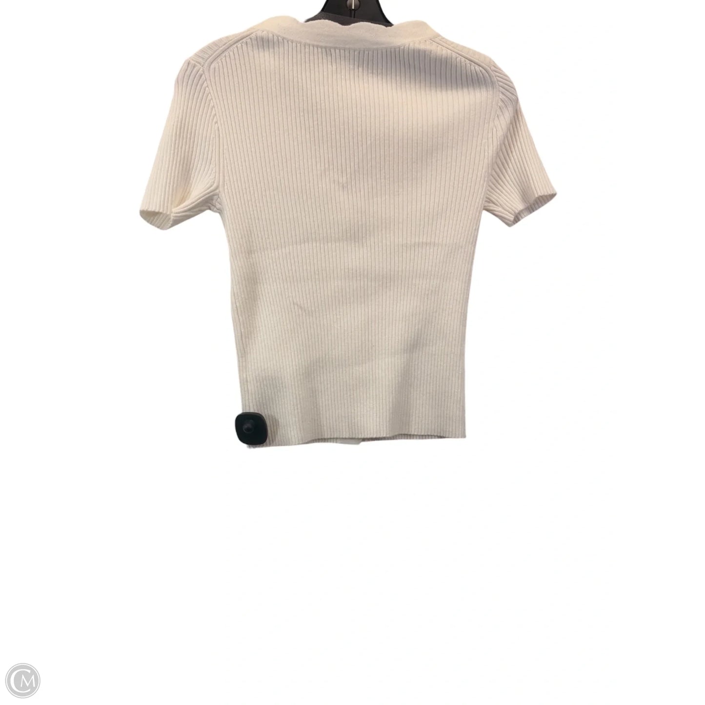 Top Short Sleeve By J. Crew In White, Size: Xxs