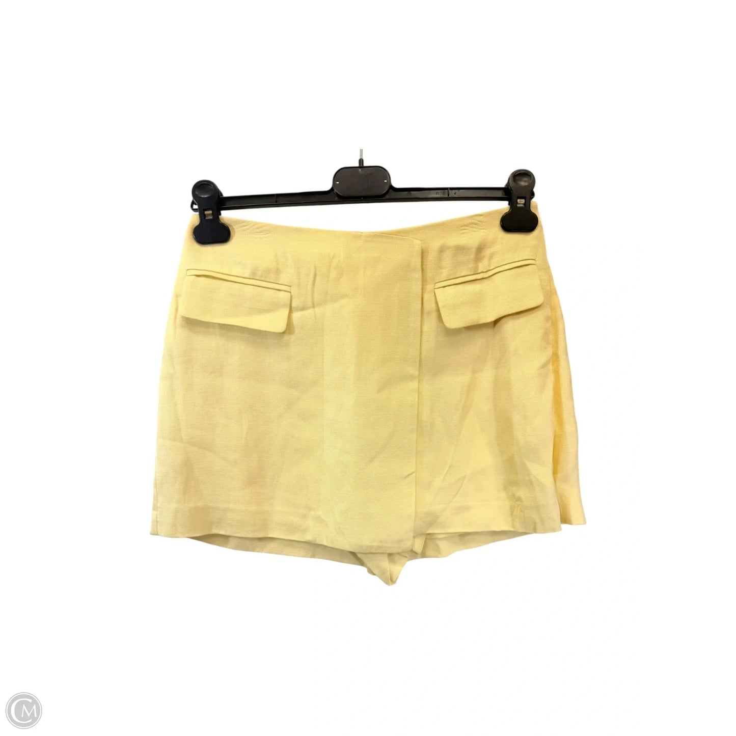 Skort By Express In Yellow, Size: S