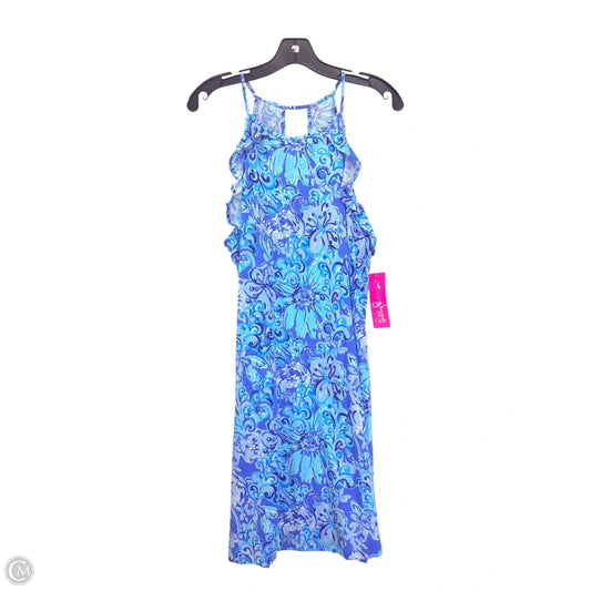 Dress Designer By Lilly Pulitzer In Blue, Size: Xl