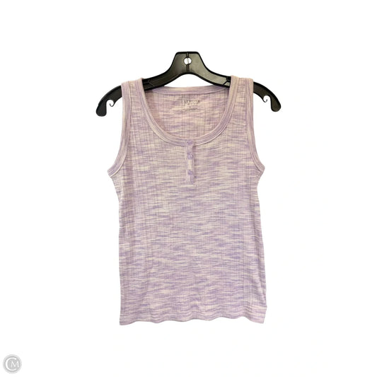 Tank Top By Talbots In Purple, Size: Sp
