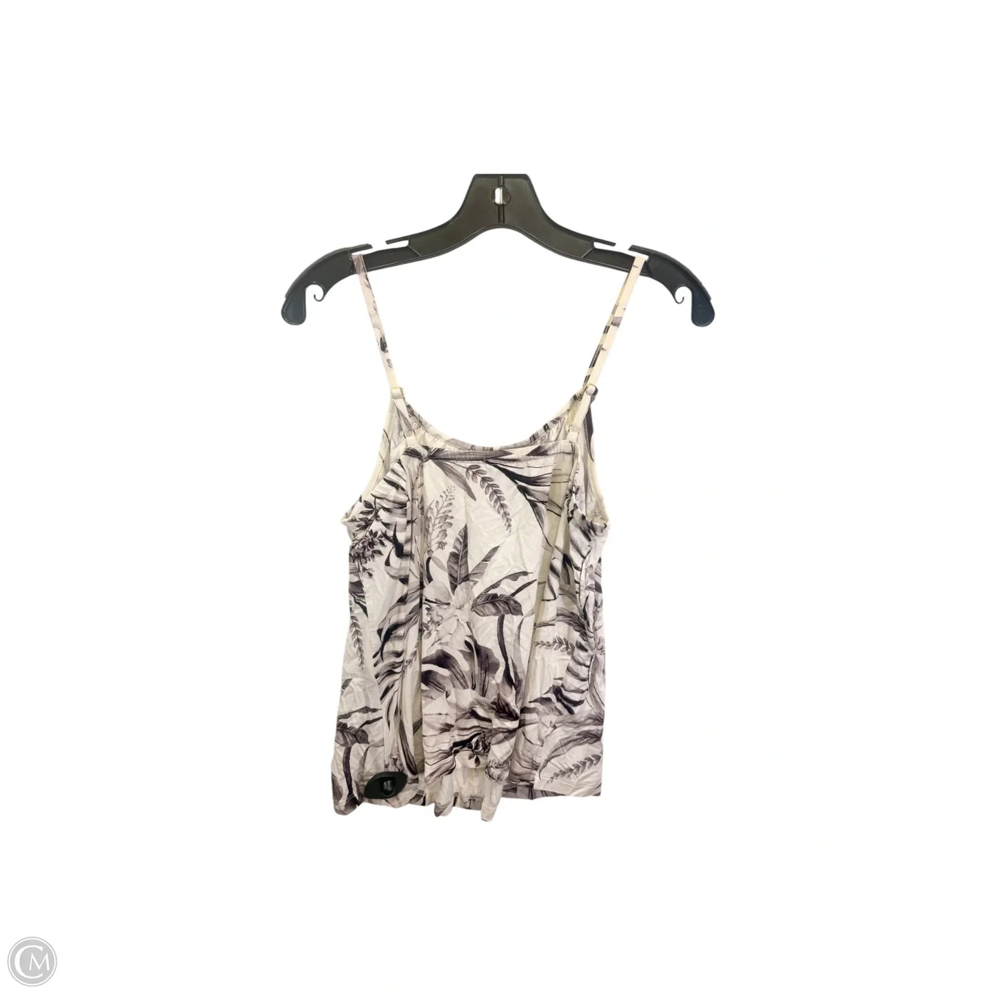 Tank Top By Soma In Black & Cream, Size: S
