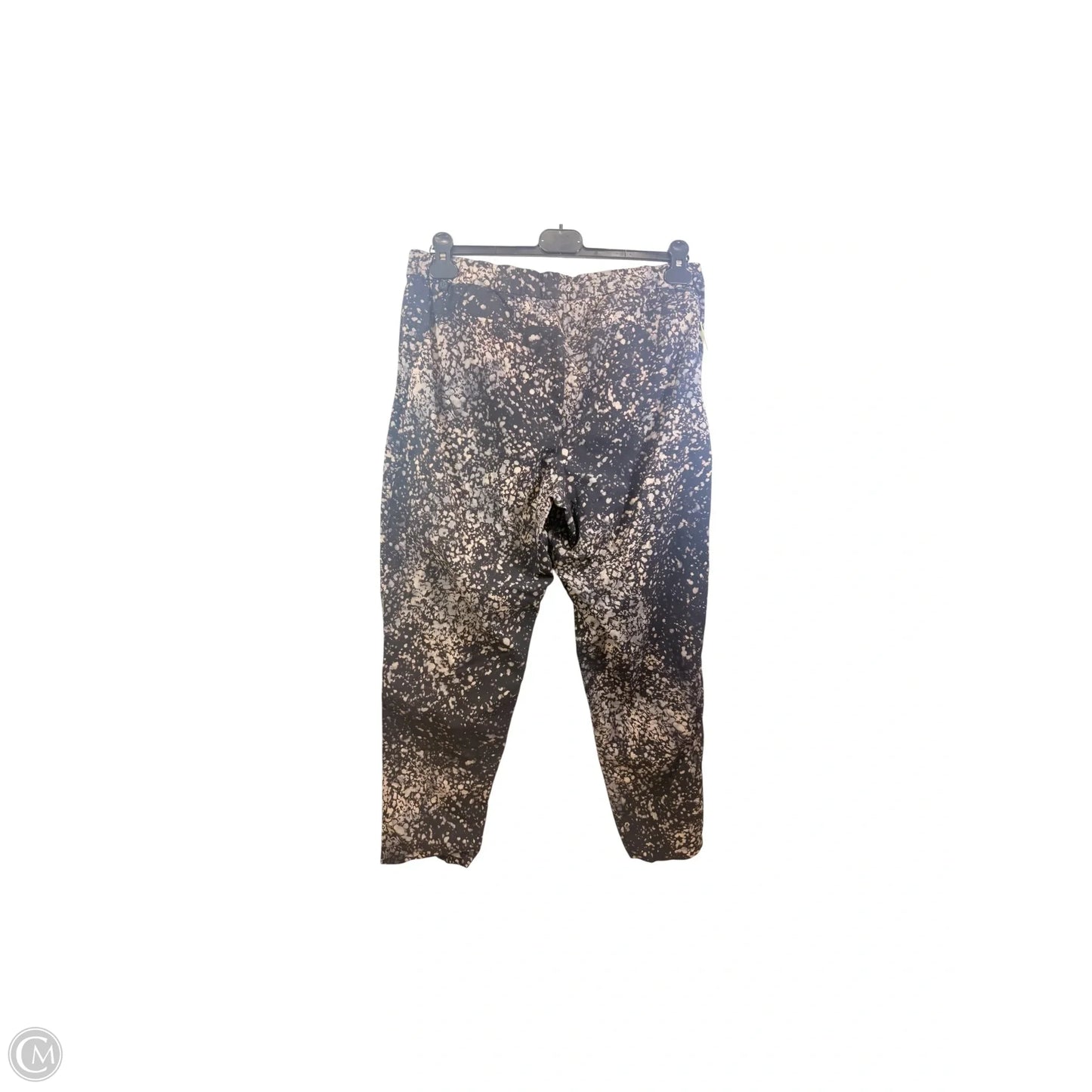 Athletic Pants By Lululemon In Black & Tan, Size: M