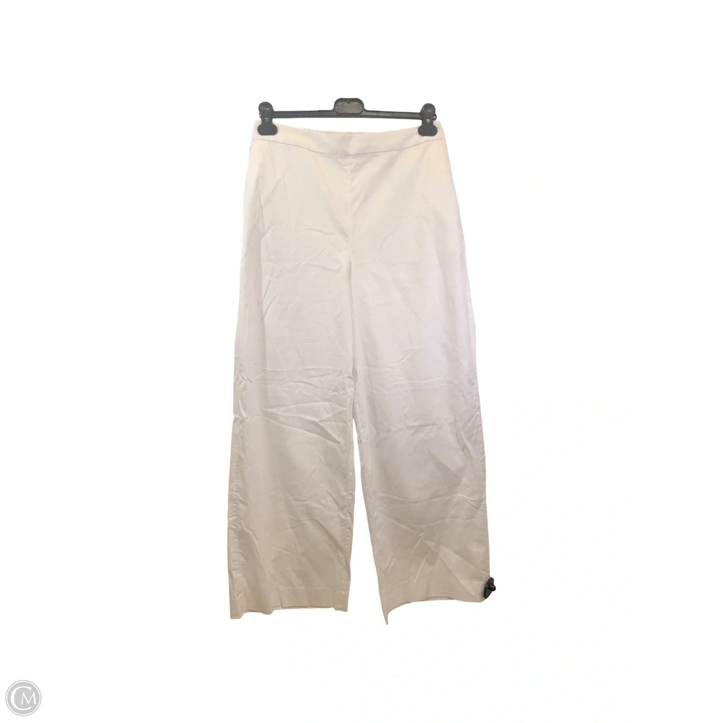 Pants Wide Leg By Banana Republic In White, Size: L