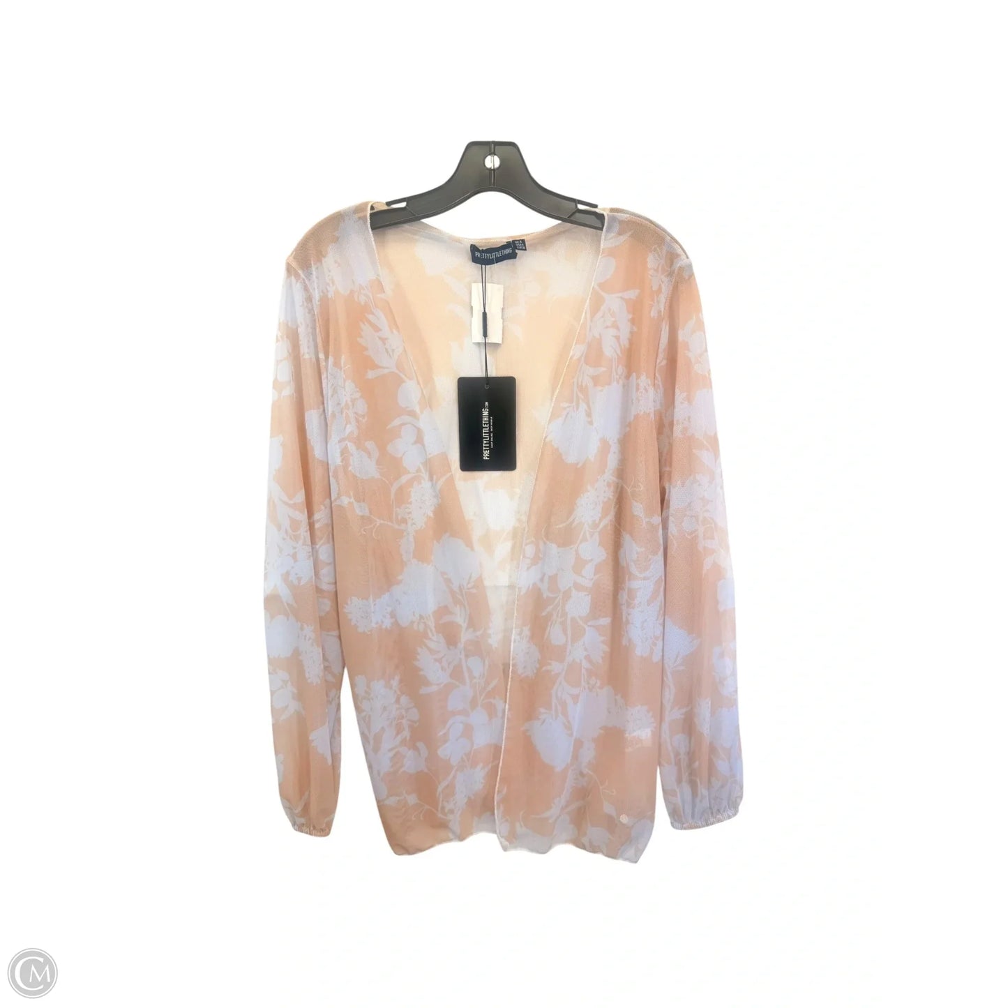Swimwear Cover-up By Pretty Little Thing In Purple & Tan, Size: S