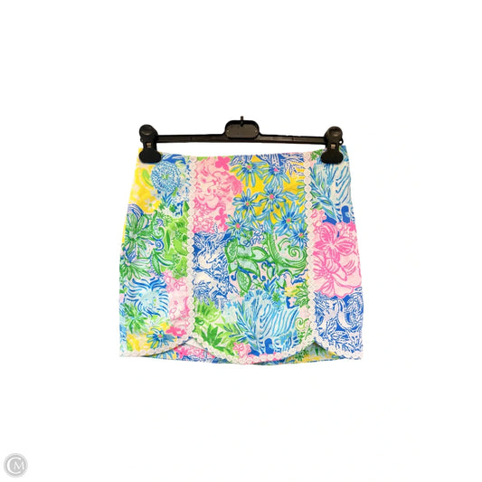 Skort Designer By Lilly Pulitzer In Multi-colored, Size: 2