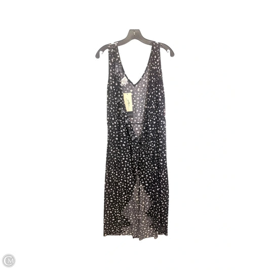 Swimwear Cover-up By Gottex In Black & White, Size: L