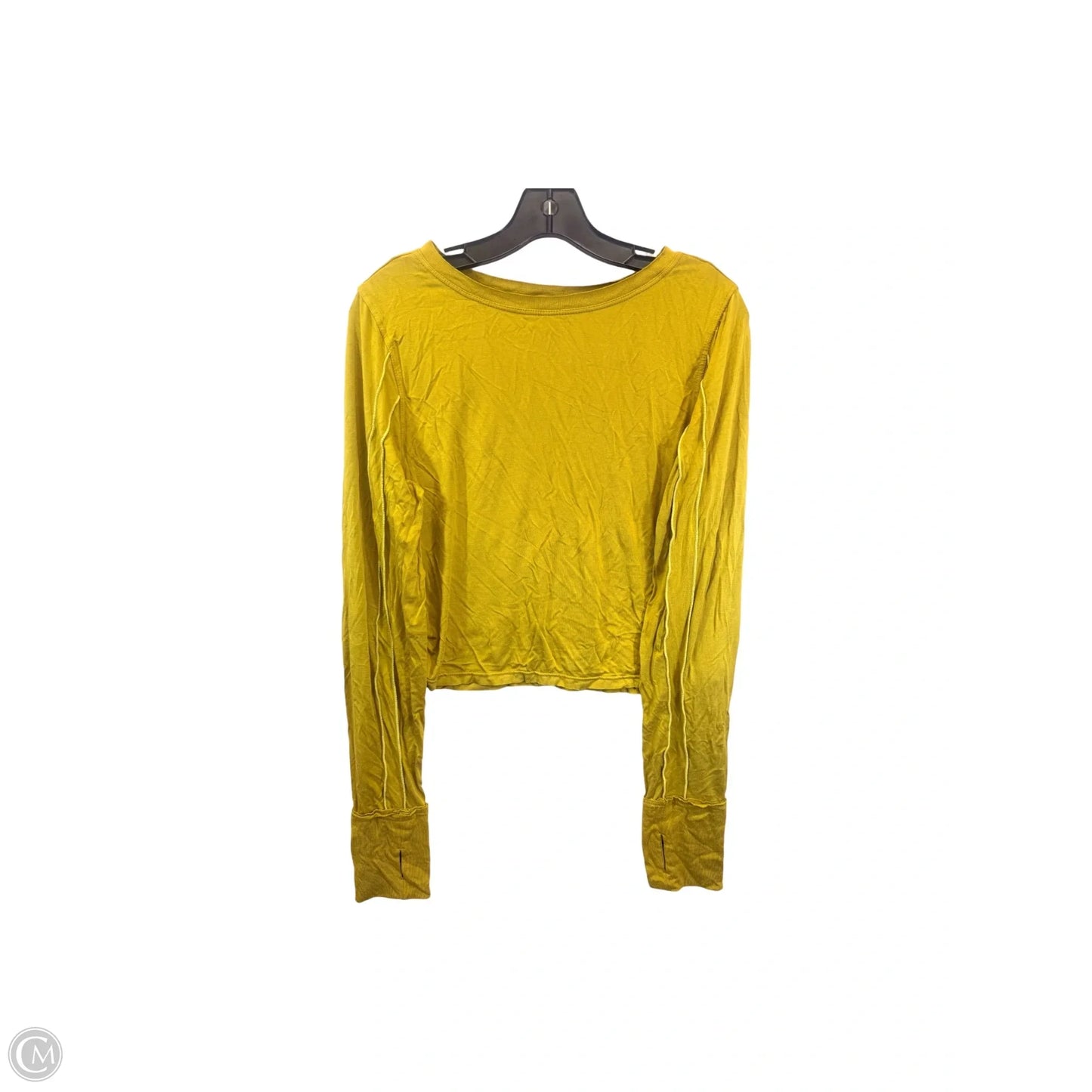 Top Long Sleeve By Free People In Green, Size: Xl