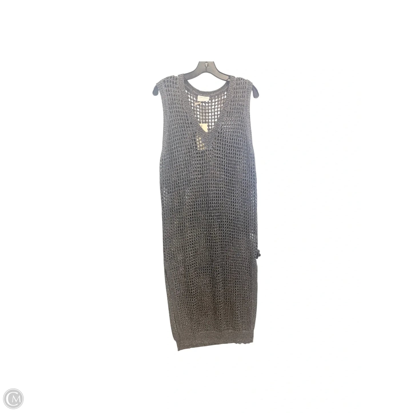 Swimwear Cover-up By Allie Rose In Silver, Size: L