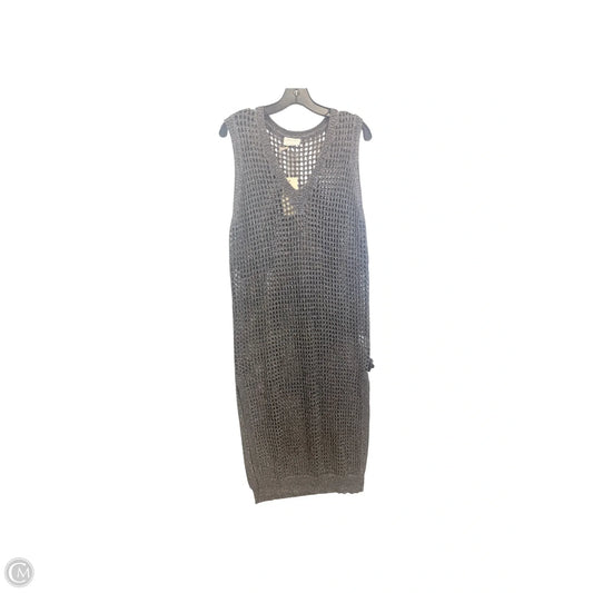 Swimwear Cover-up By Allie Rose In Silver, Size: L