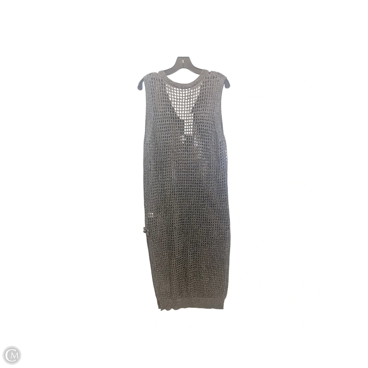 Swimwear Cover-up By Allie Rose In Silver, Size: L