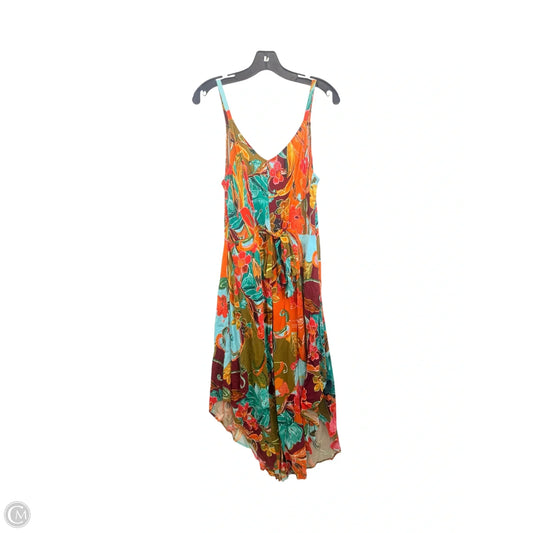 Jumpsuit By 1.state In Orange & Tan, Size: M