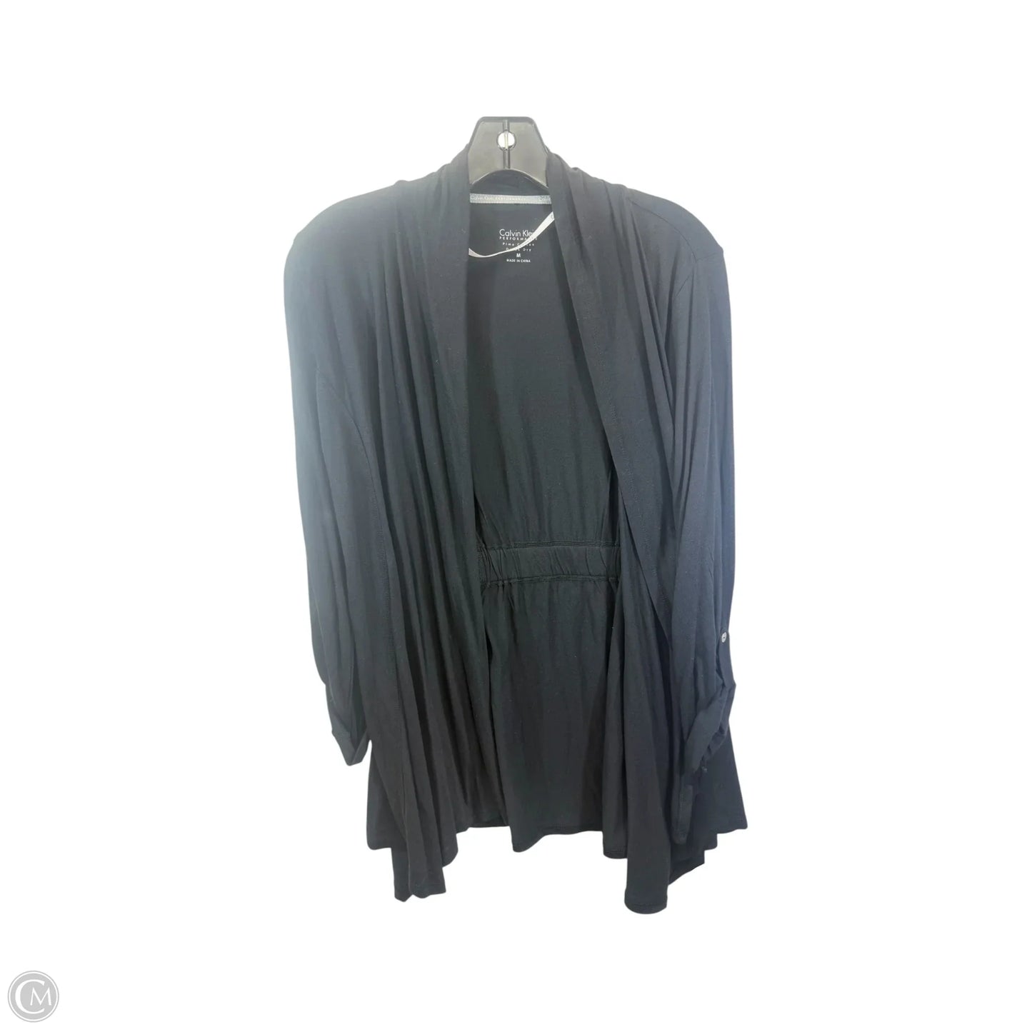 Cardigan By Calvin Klein Performance In Black, Size: M