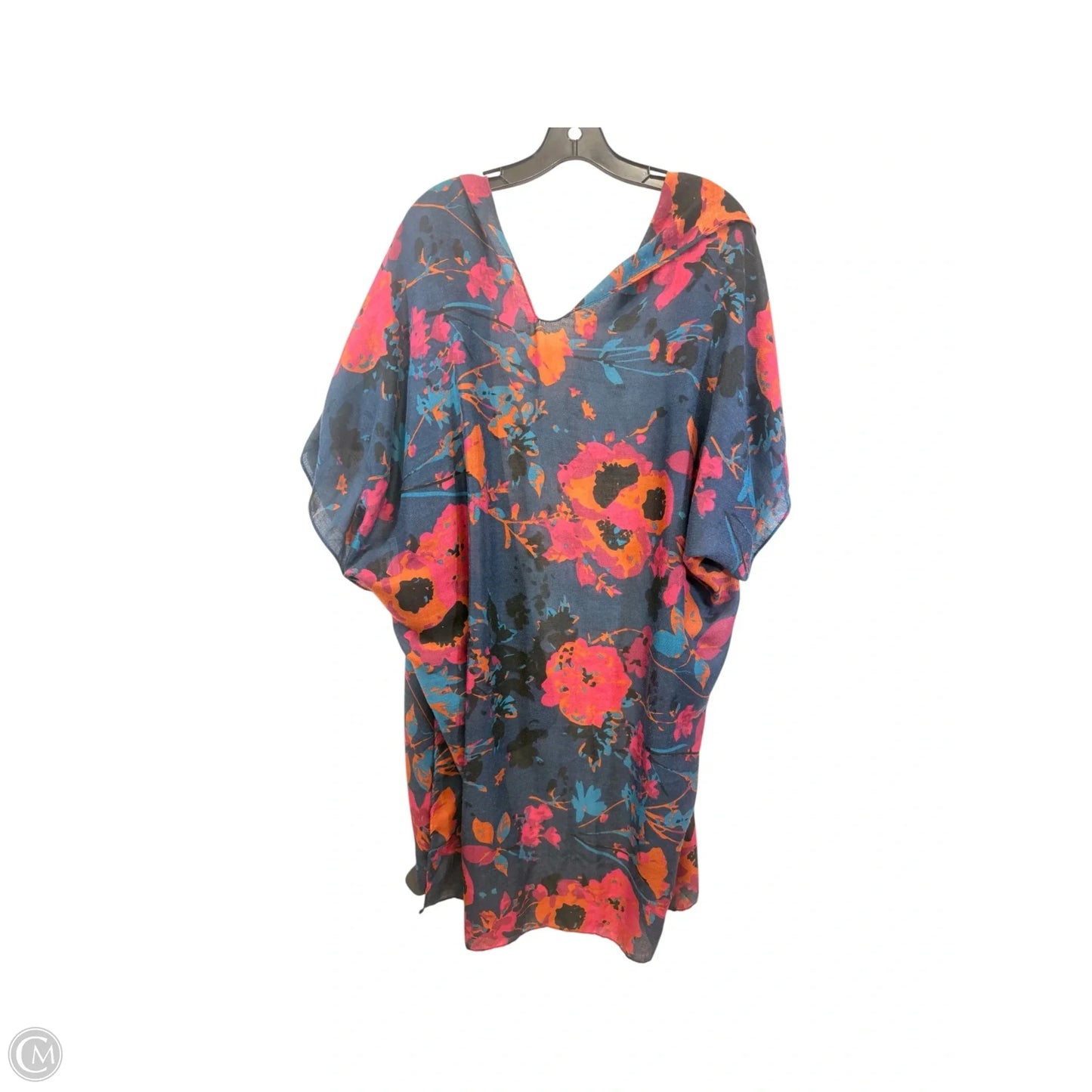 Kimono By Just Be In Blue & Orange, Size: Osfm