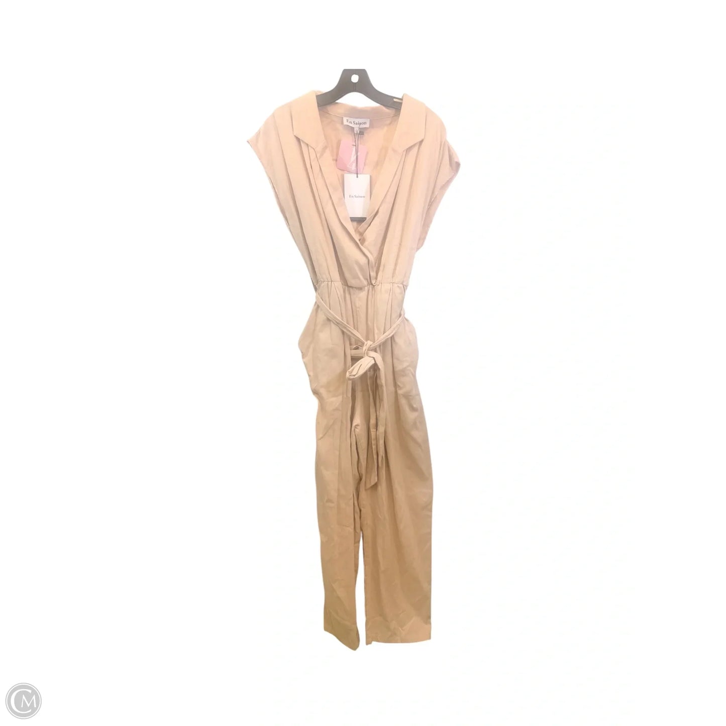 Jumpsuit By En Saison In Tan, Size: L