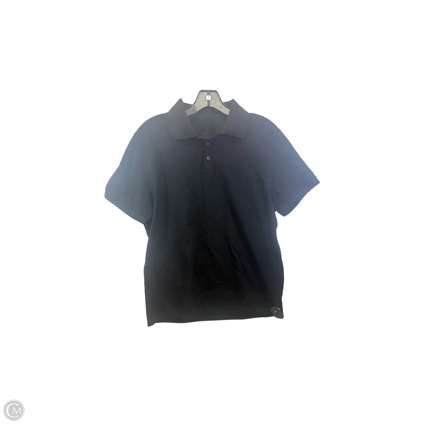 Top Short Sleeve Luxury Designer By Yves Saint Laurent In Black, Size: S