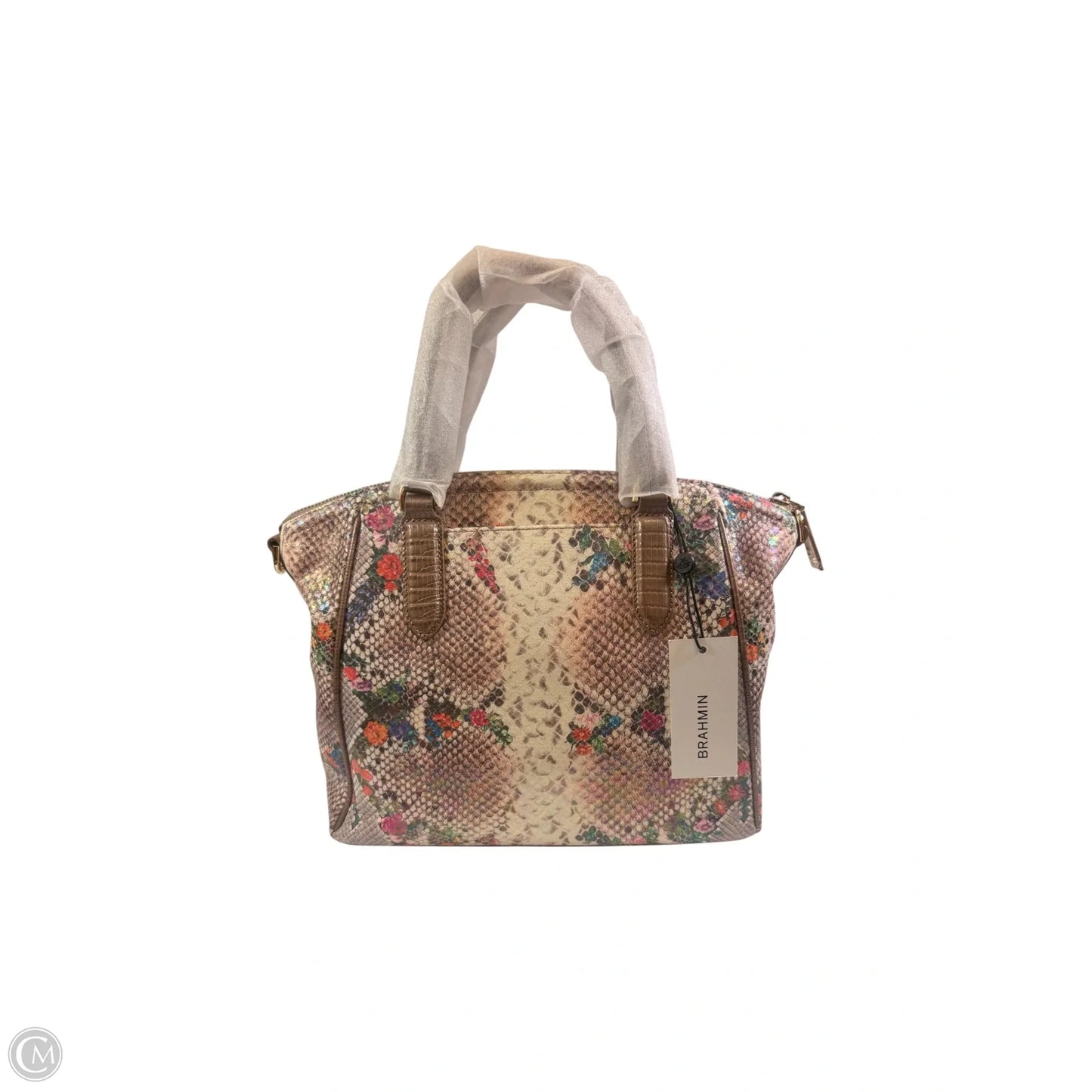 Handbag Designer By Brahmin, Size: Medium