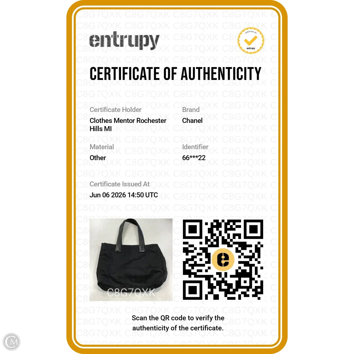 Tote Luxury Designer By Chanel, Size: Medium