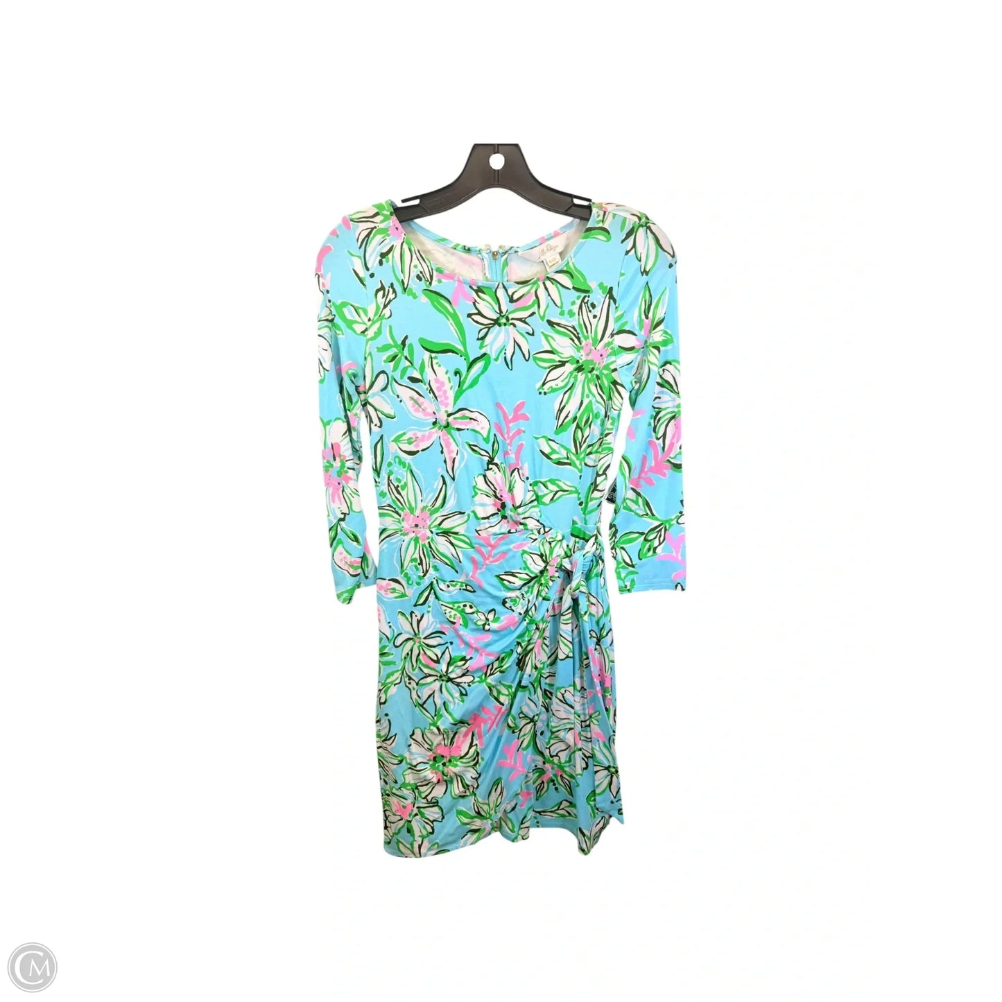 Dress Designer By Lilly Pulitzer In Blue & Pink, Size: Xxs