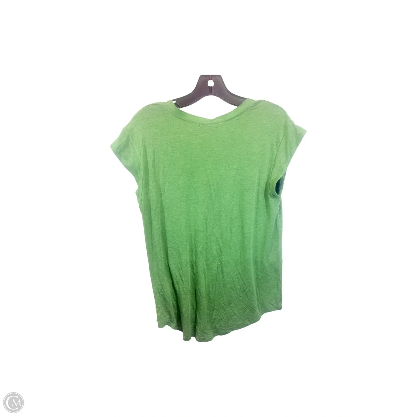 Top Short Sleeve By Bordeaux In Green, Size: L