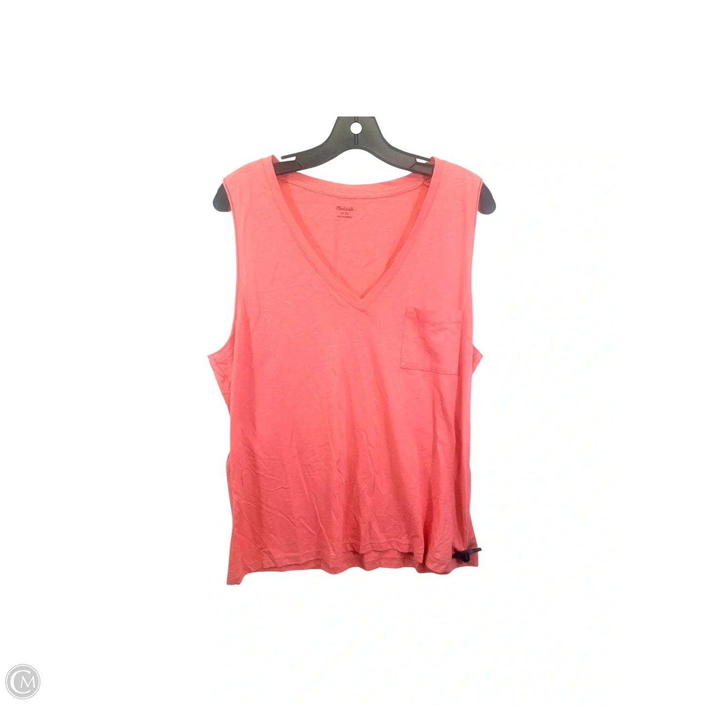 Tank Top By Madewell In Pink, Size: Xl