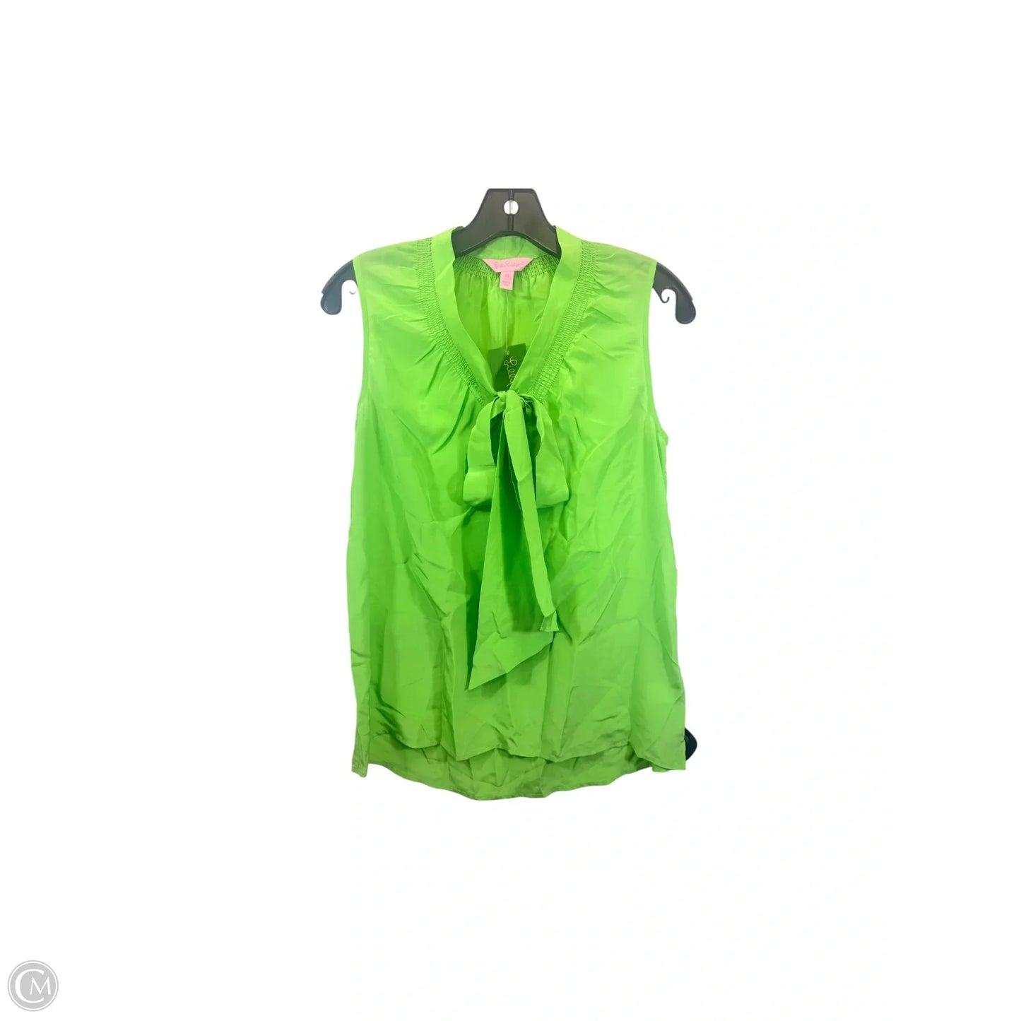 Top Sleeveless Designer By Lilly Pulitzer In Green, Size: Xs