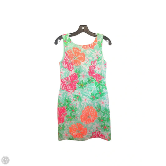 Dress Designer By Lilly Pulitzer In Green & Orange, Size: Xs