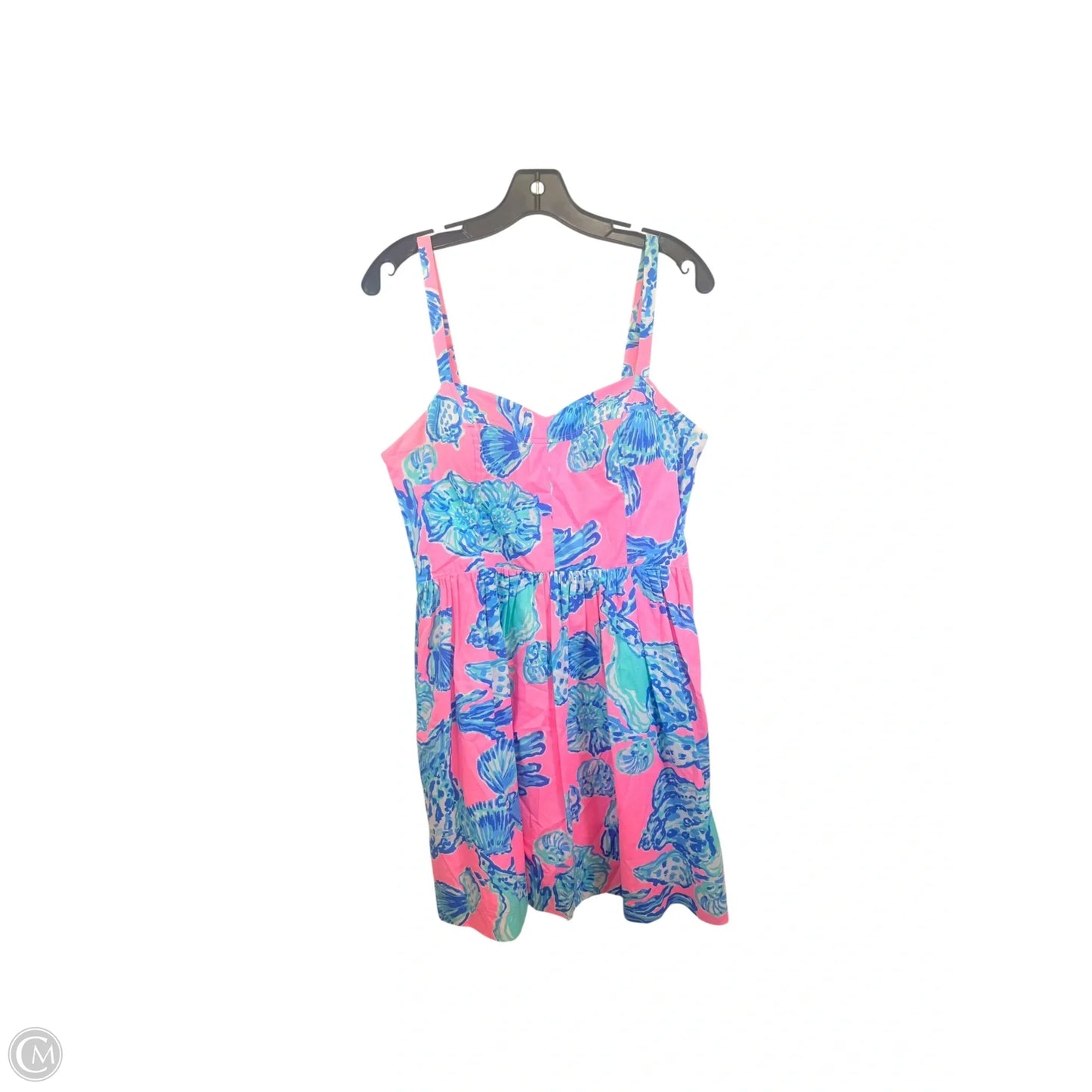 Dress Designer By Lilly Pulitzer In Blue & Pink, Size: M