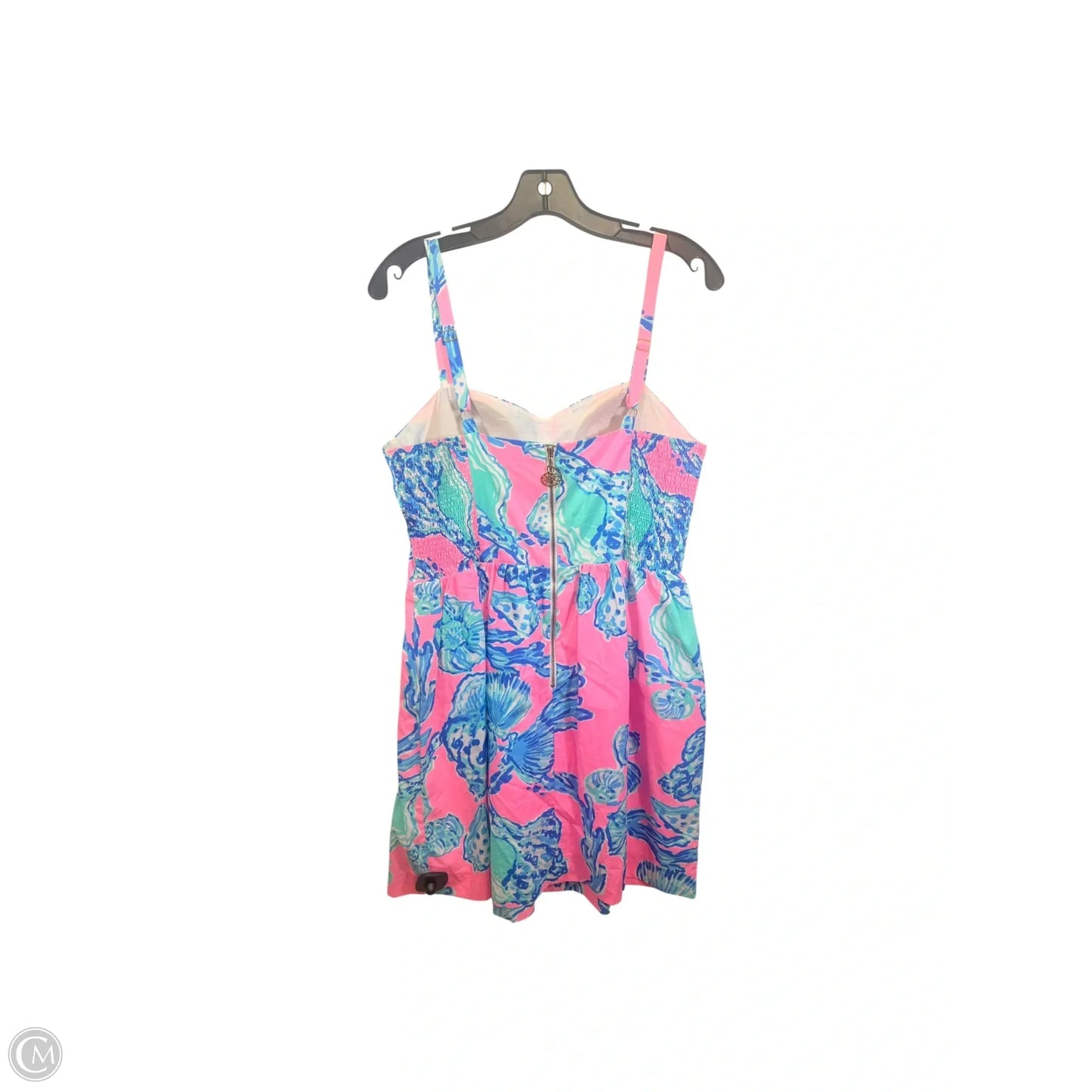 Dress Designer By Lilly Pulitzer In Blue & Pink, Size: M