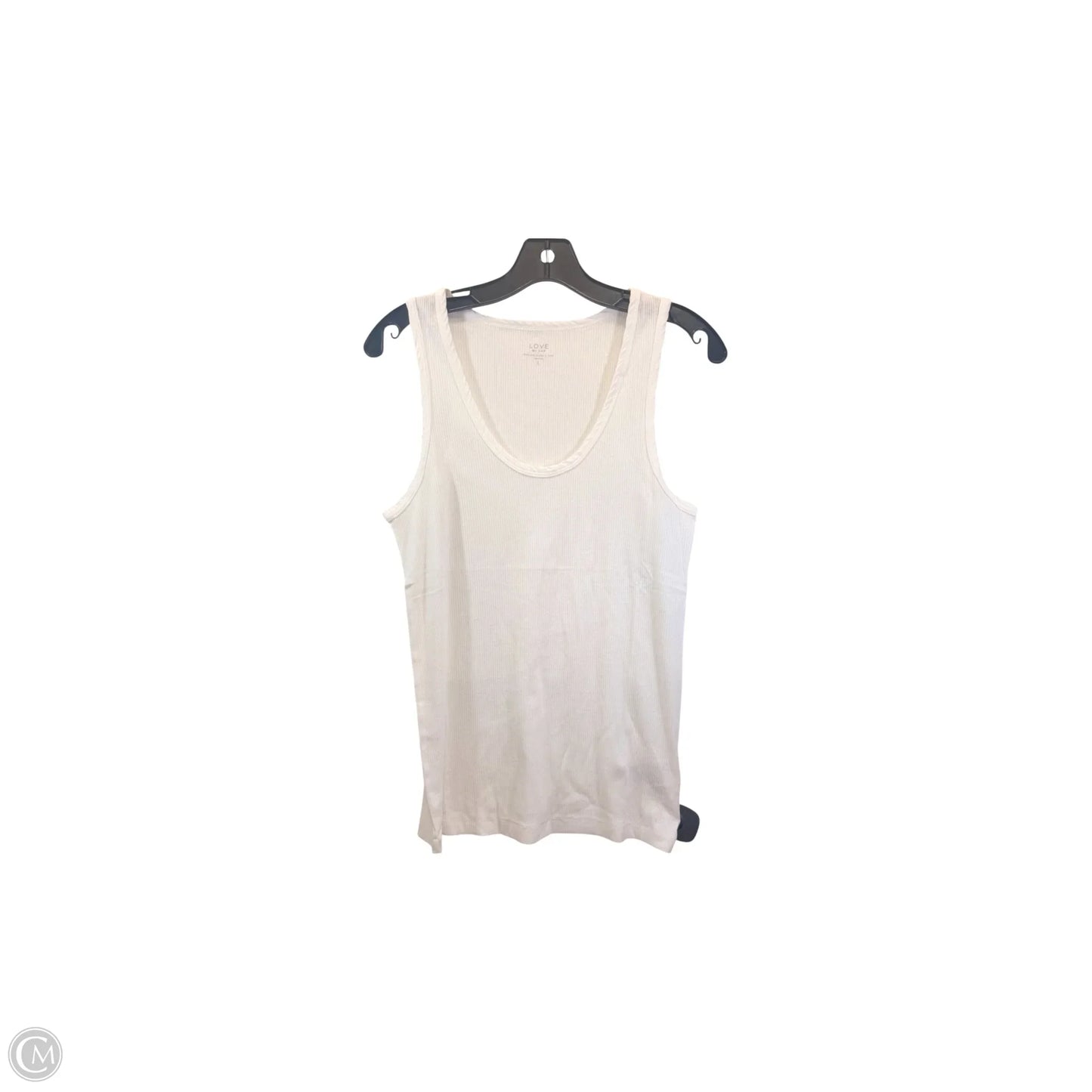 Tank Top By Gap In White, Size: L