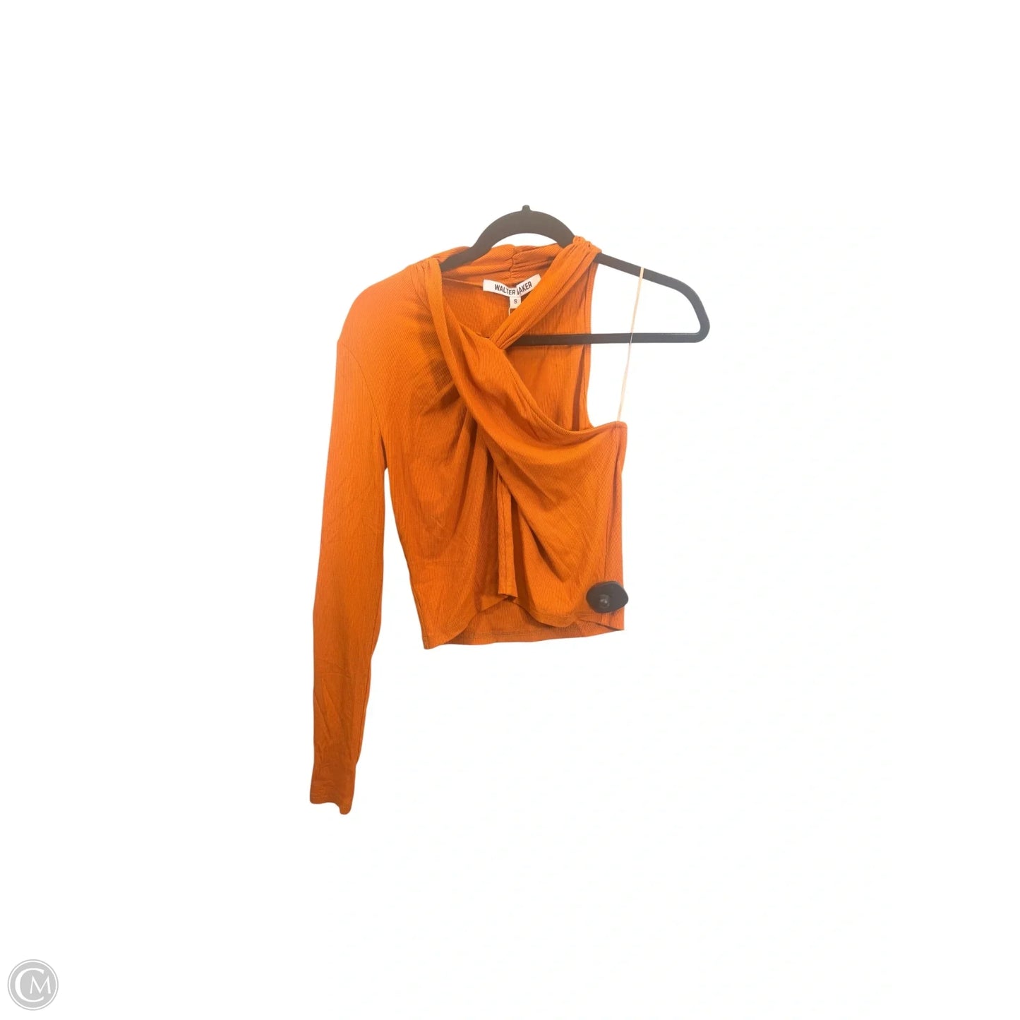 Top Long Sleeve By Walter Baker In Yellow, Size: S