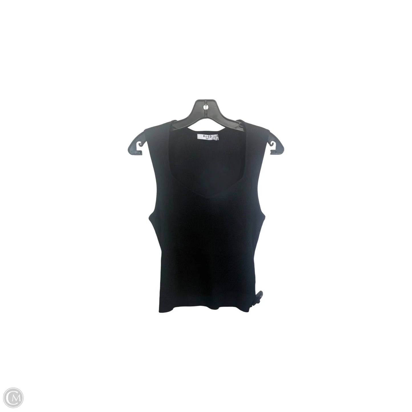 Top Sleeveless By Na-Kd In Black, Size: M