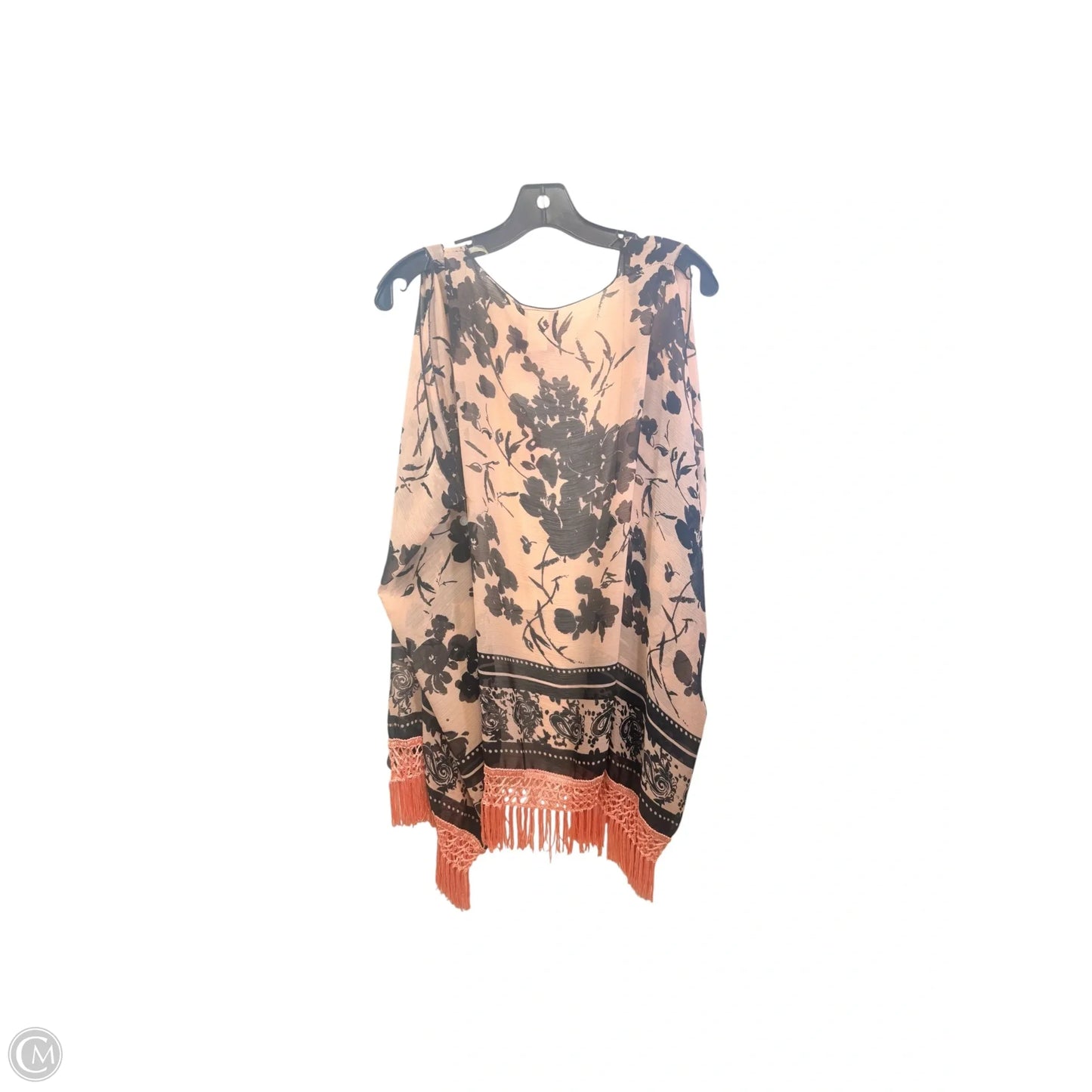 Kimono By Romeo And Juliet In Black & Pink, Size: M
