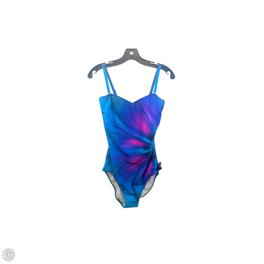Swimsuit By Gottex In Blue & Purple, Size: M