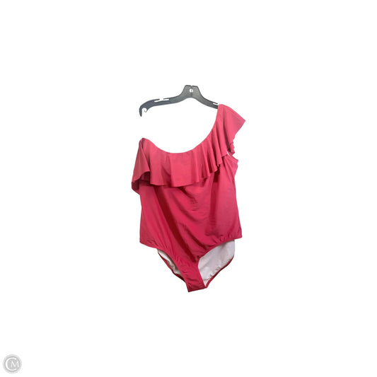 Swimsuit By Meet.Curve  In Red, Size: 3x