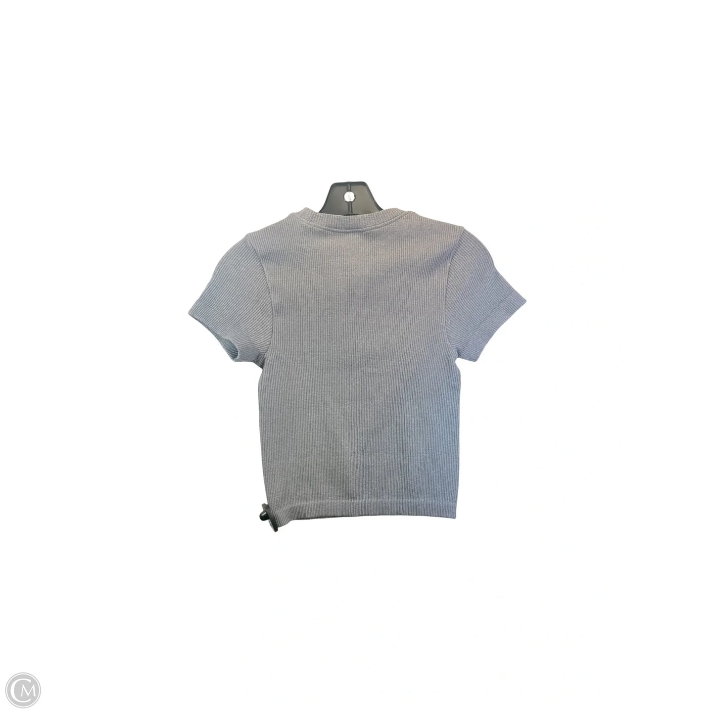 Top Short Sleeve By Old Navy In Grey, Size: M