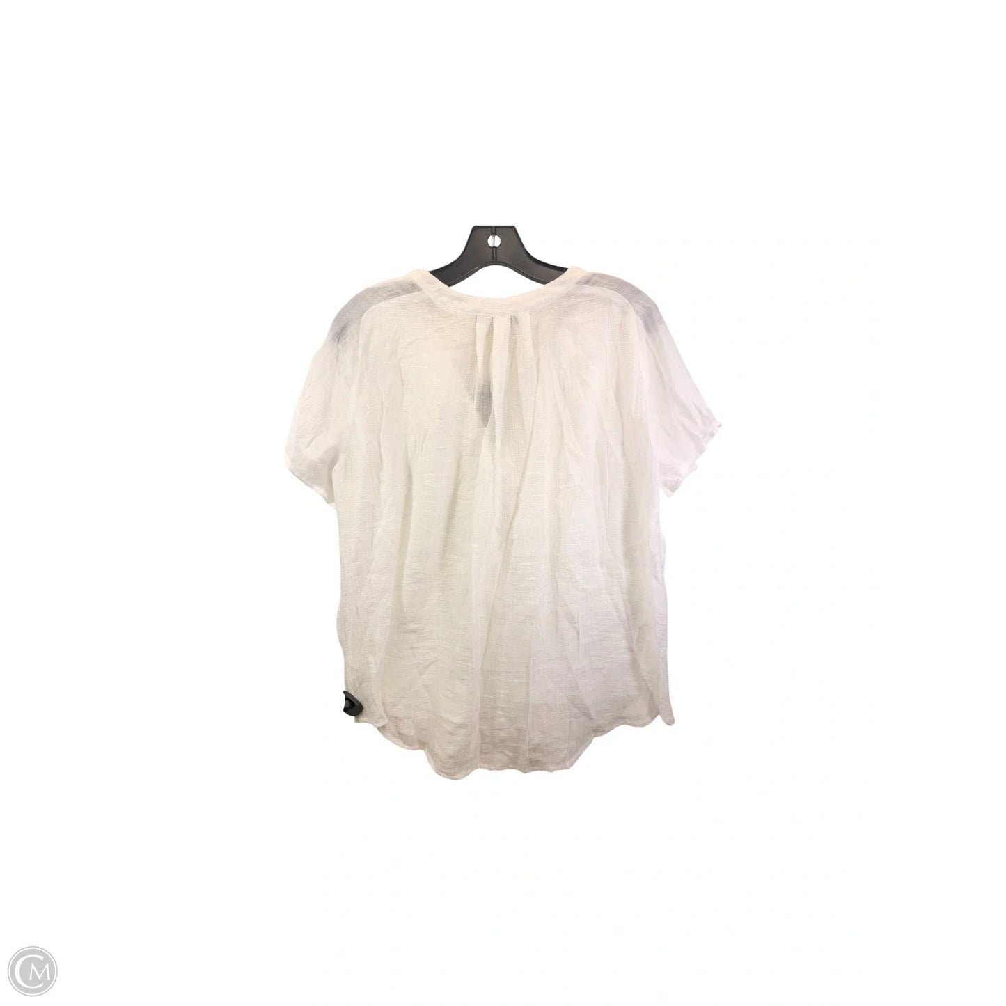 Top Short Sleeve By Lulus In White, Size: S