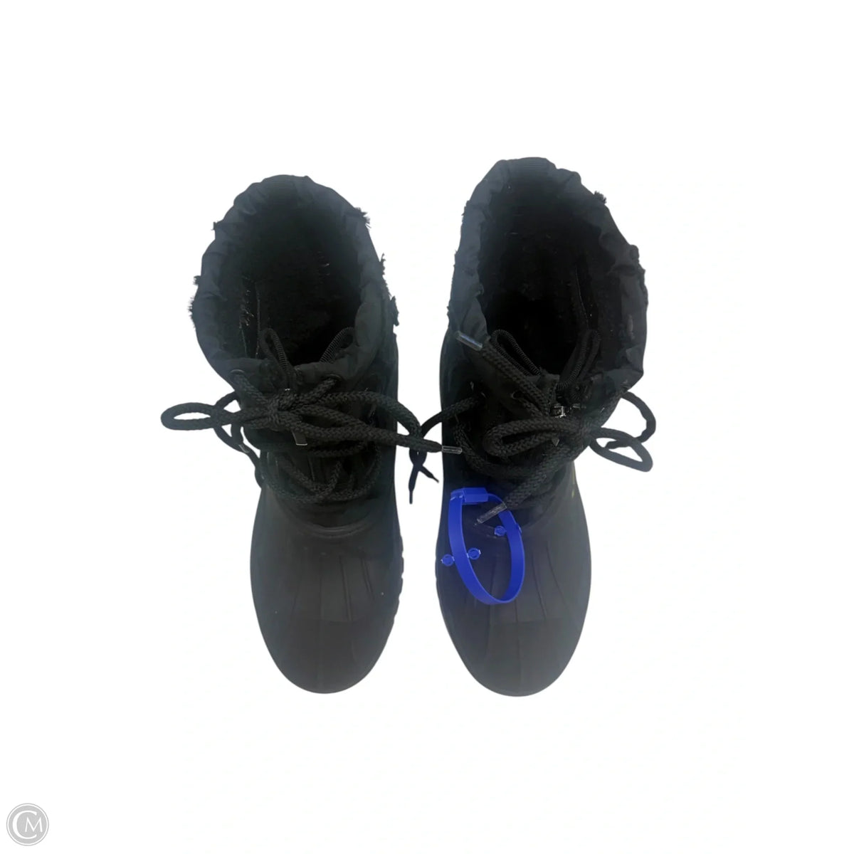 Boots Luxury Designer By Dior In Black, Size: 7
