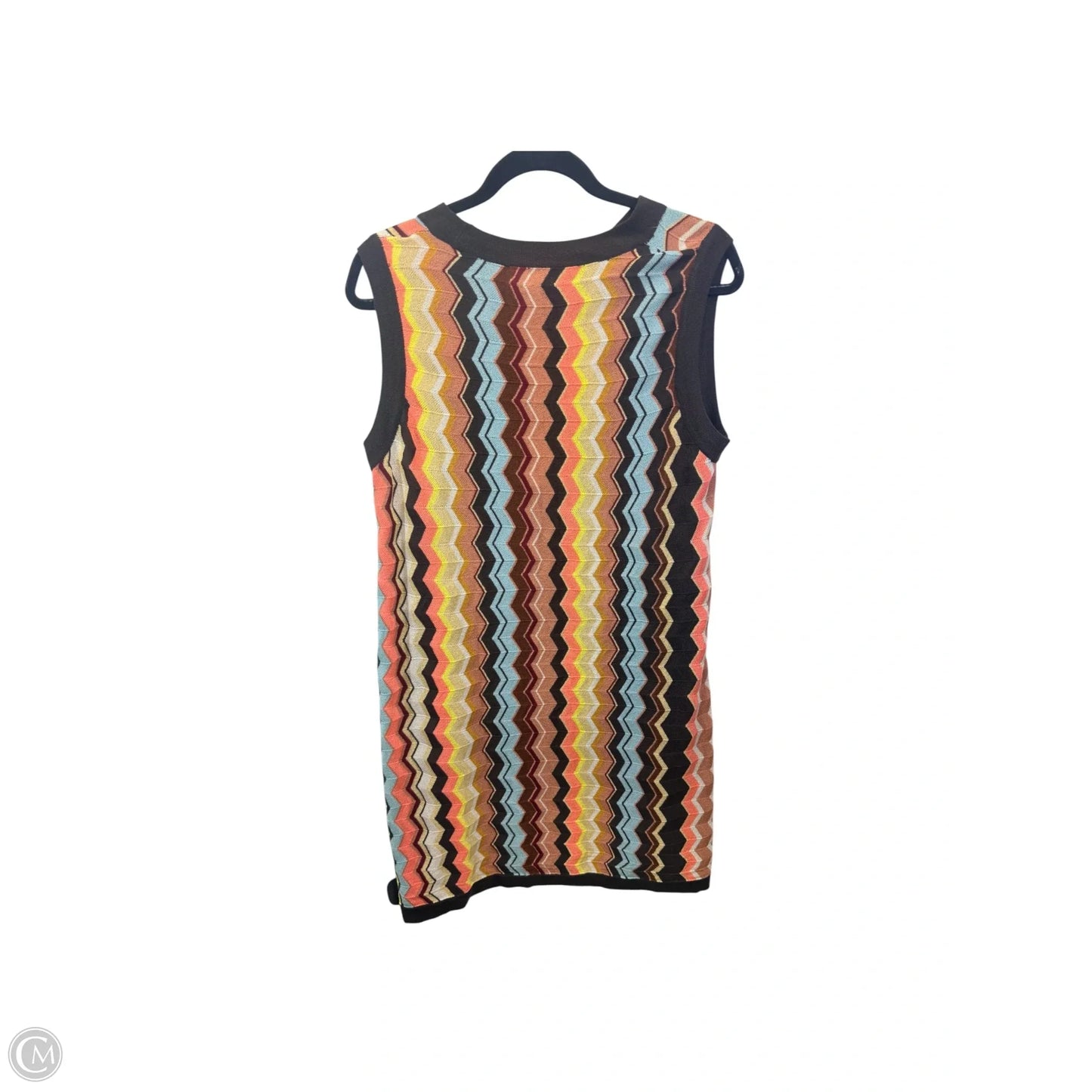 Dress Designer By Missoni In Brown & Pink, Size: Xl
