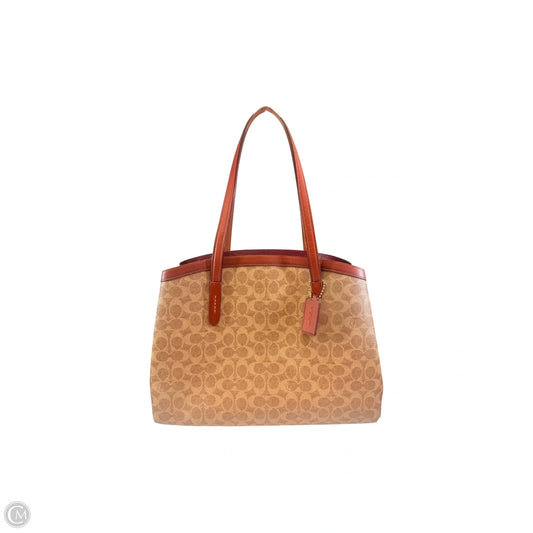 Handbag Designer By Coach, Size: Large