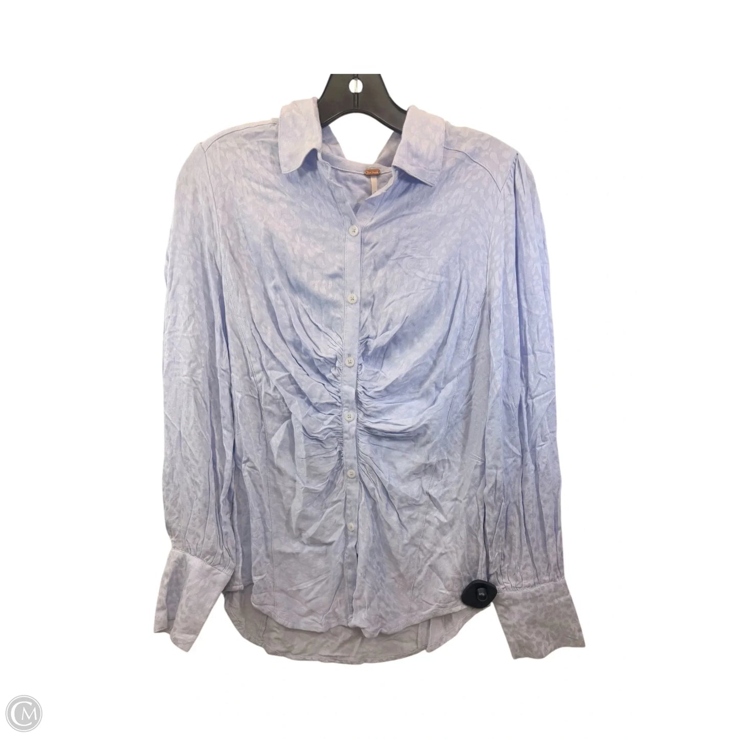 Top Long Sleeve By Free People In Purple, Size: S