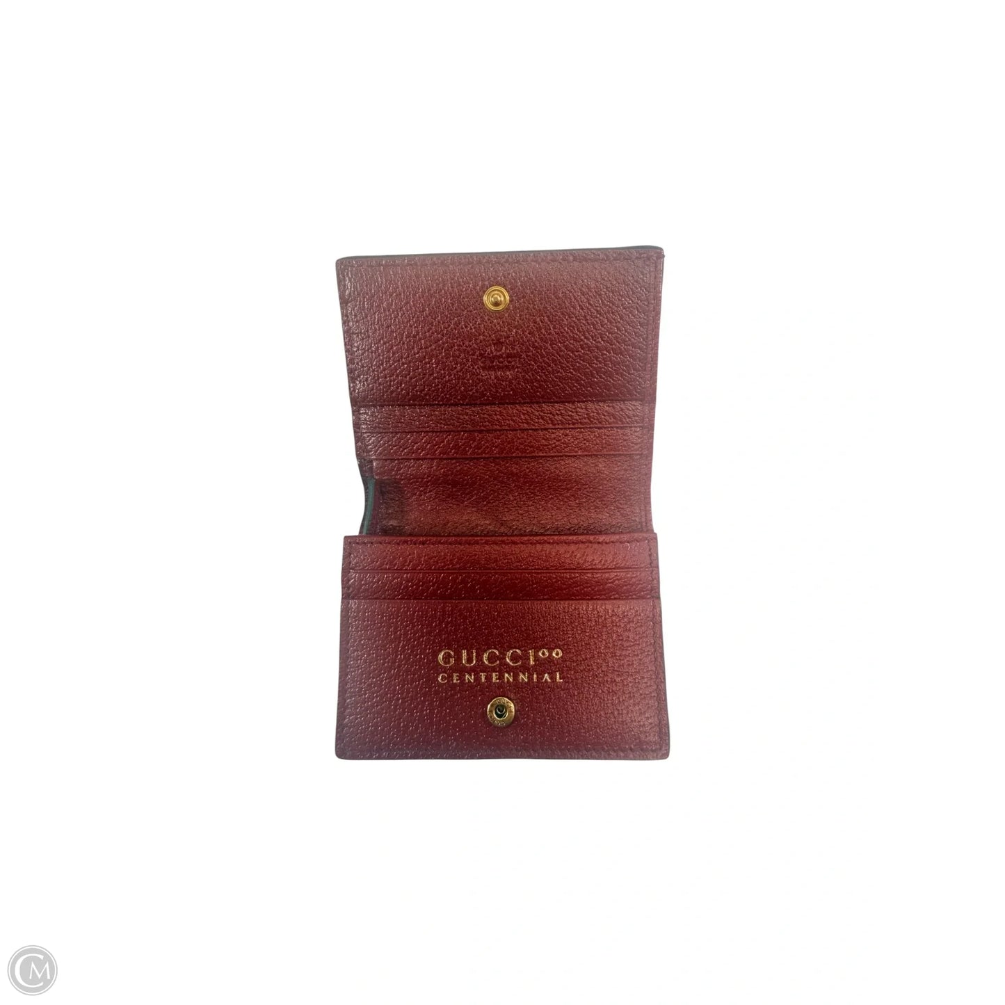 Wallet Luxury Designer By Gucci, Size: Small