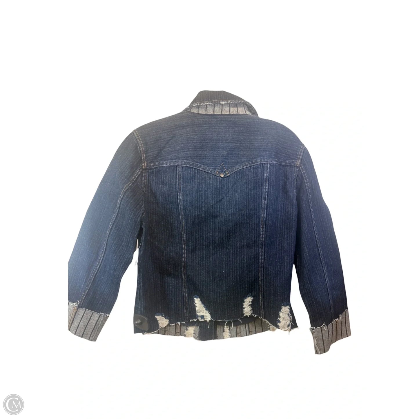 Jacket Denim By Liverpool In Blue Denim, Size: S