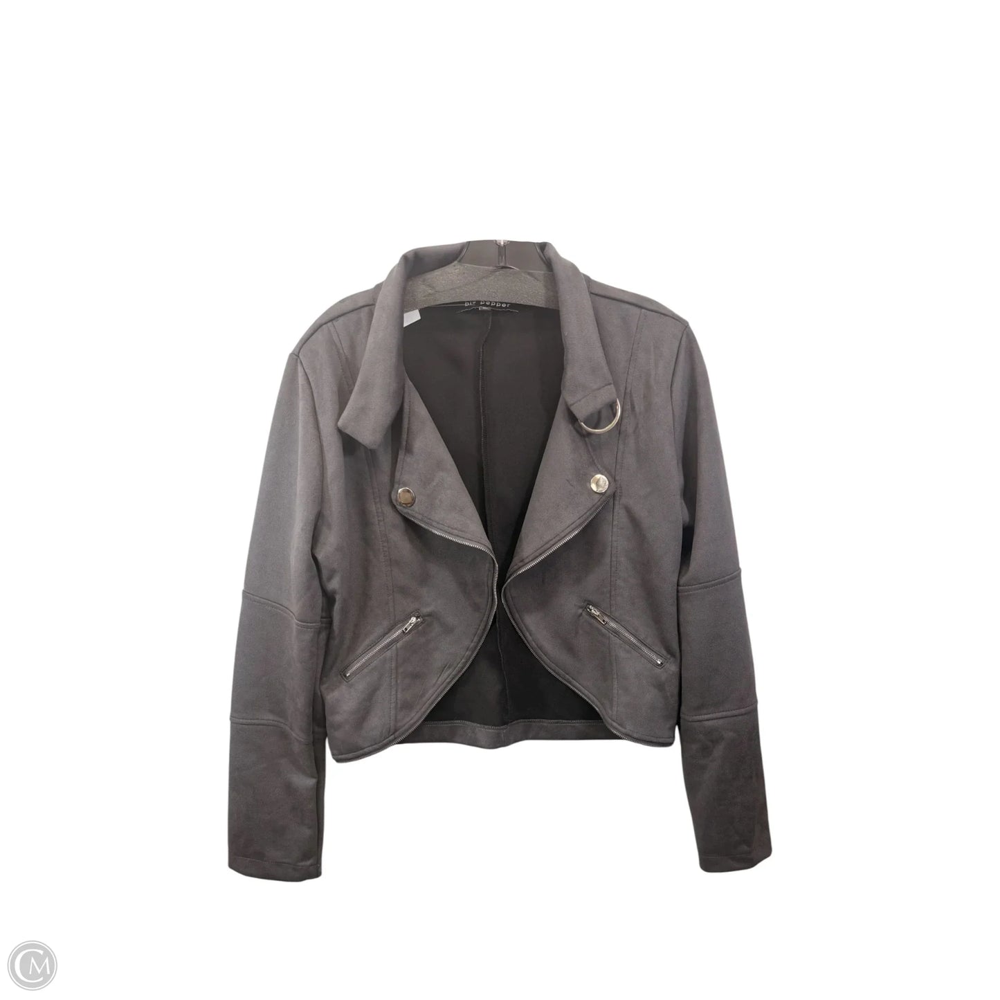 Jacket Other By Blu Pepper In Grey, Size: Xl