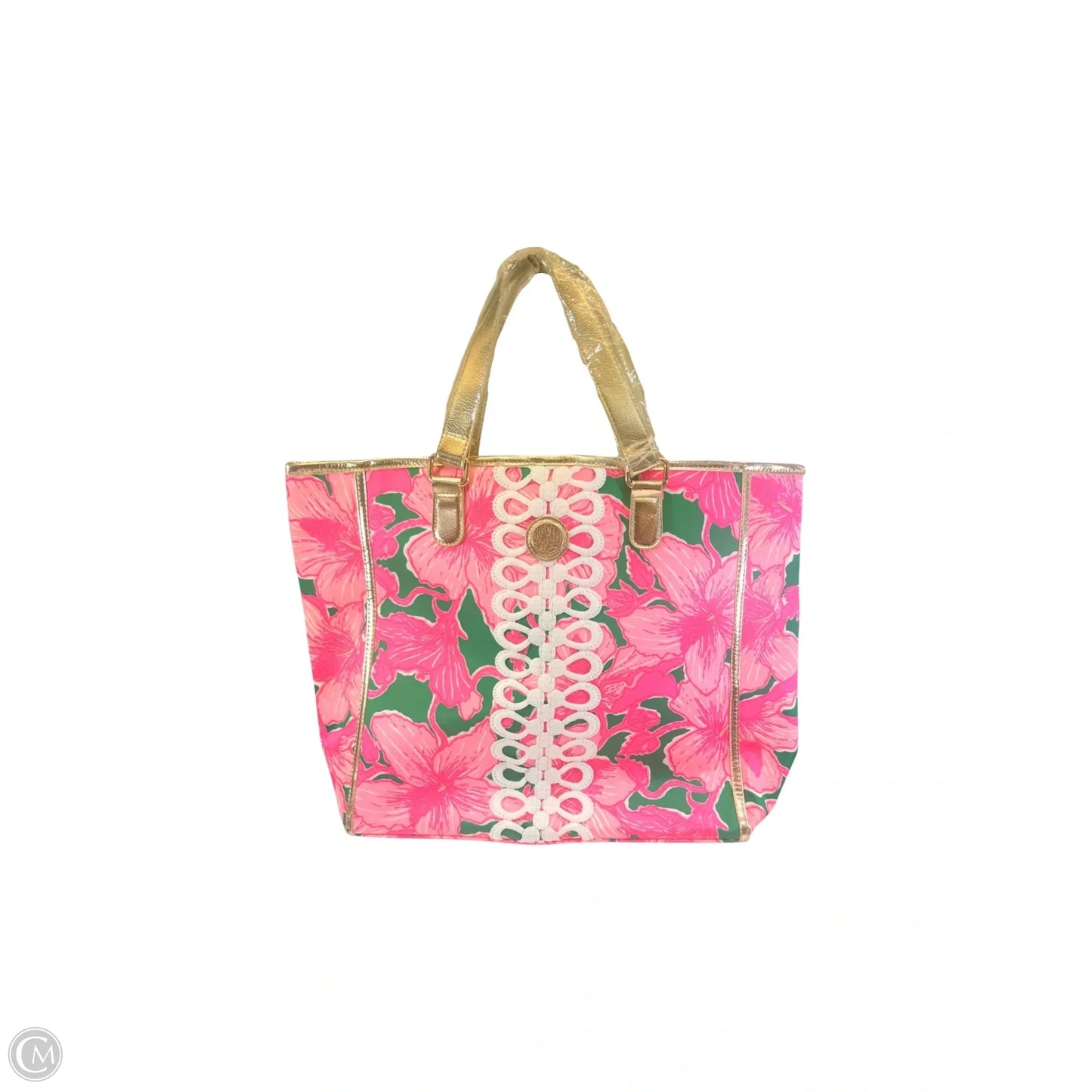 Tote Designer By Lilly Pulitzer, Size: Large