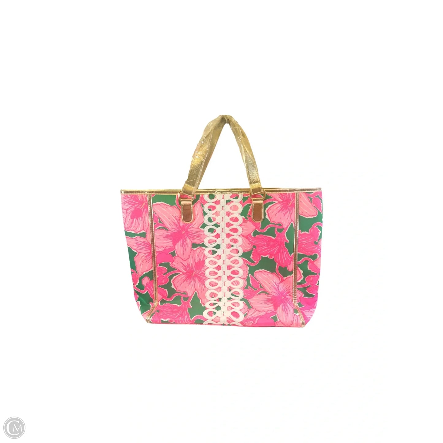 Tote Designer By Lilly Pulitzer, Size: Large