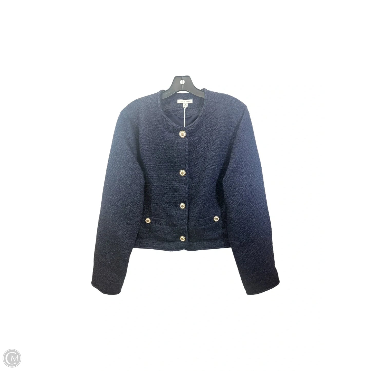 Blazer By Free Assembly In Navy, Size: Xl