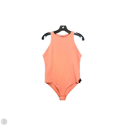 Bodysuit By Reoria In Orange, Size: L