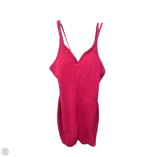 Athletic Shorts By Alo In Pink, Size: L