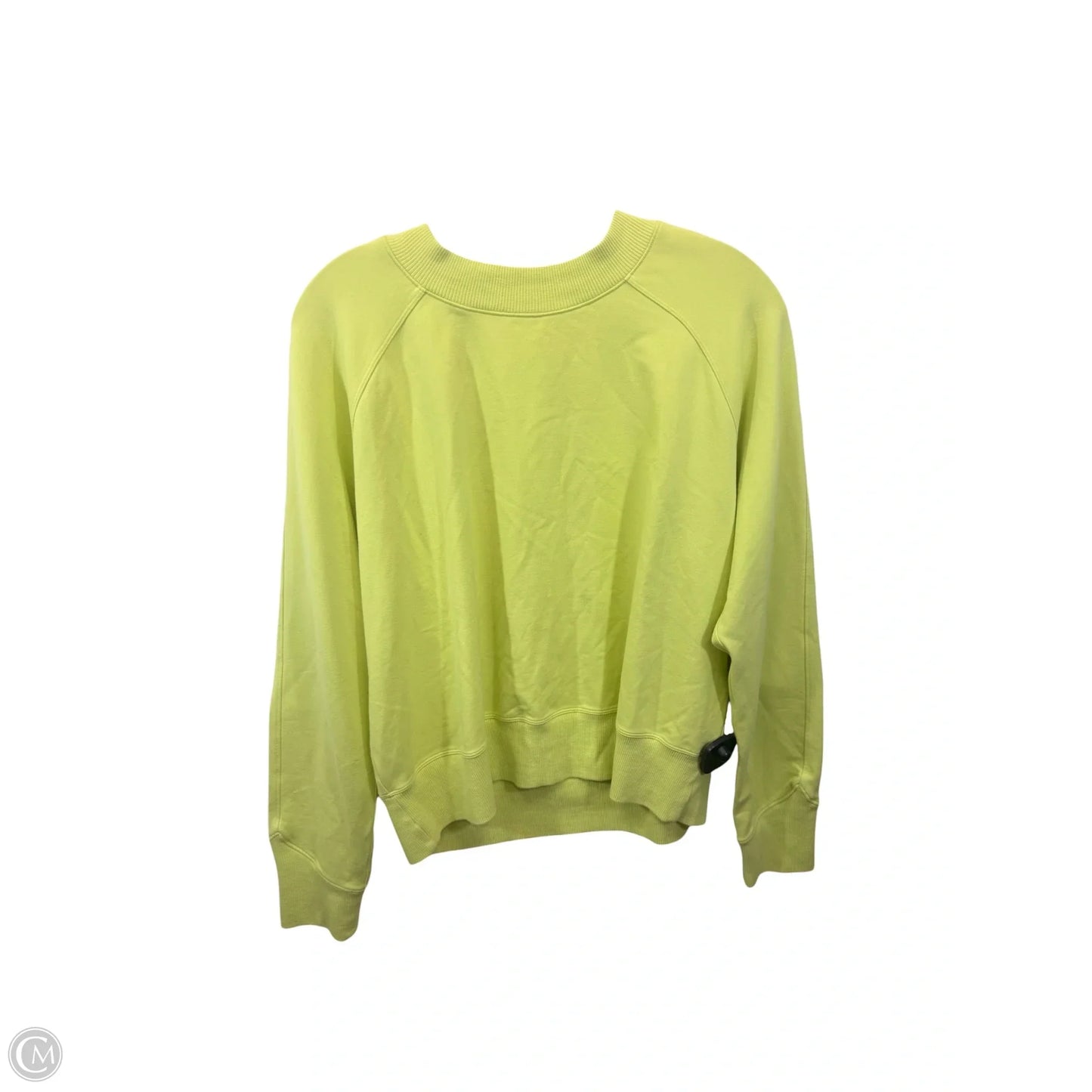 Athletic Sweatshirt Collar By Lululemon In Green, Size: 10